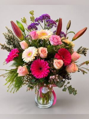 lavender blush vase